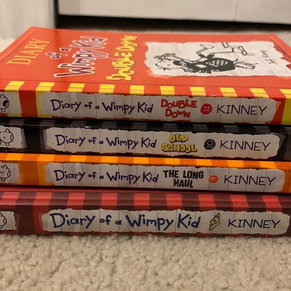 diary of a wimpy kid books